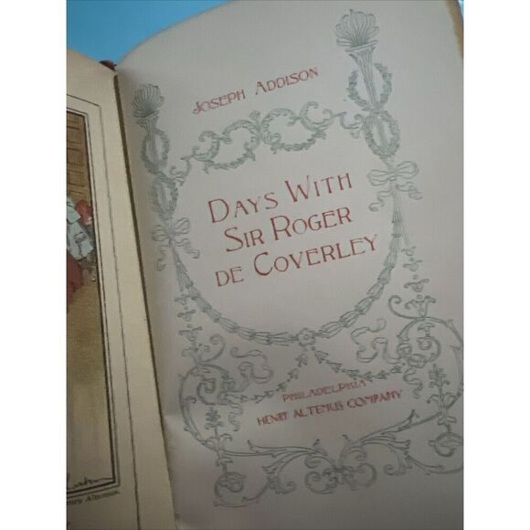 Days with Sir Roger De Coverley [Coverly] 1895 - Picture 9 of 16